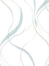 Ink Flow wallpaper in seaglass color - pattern number FM1094 - by York in the Formations collection