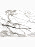 Imperial Marble mural in black and white color - pattern number FM1109M - by York in the Formations collection