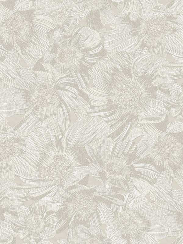 Anemoni fabric in white color - pattern number MI10502 - by York in the Missoni Home 05 collection