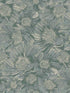 Anemoni wallpaper in teal color - pattern number MI10504 - by York in the Missoni Home 05 collection