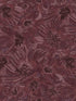 Anemoni wallpaper in burgundy color - pattern number MI10505 - by York in the Missoni Home 05 collection