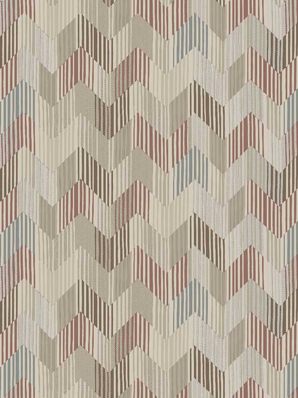 Betulle wallpaper in multicolor color - pattern number MI10524 - by York in the Missoni Home 05 collection