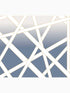 Nastri Shade 4 Panel mural in blue color - pattern number MI10581M - by York in the Missoni Home 05 collection