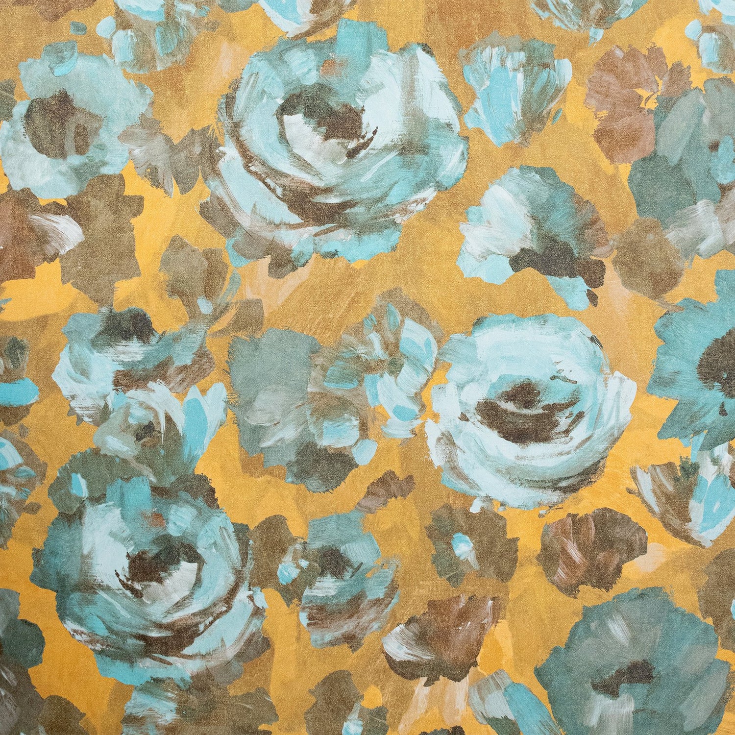 Paeonia wallpaper in blue color - pattern number GH26905-23 - by Galerie in the Julie Feels Home collection