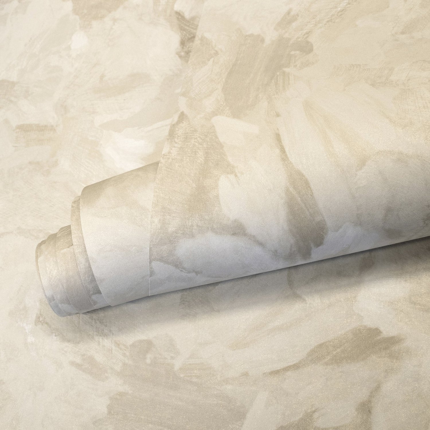 Paeonia Plain wallpaper in beige color - pattern number GH26909-23 - by Galerie in the Julie Feels Home collection