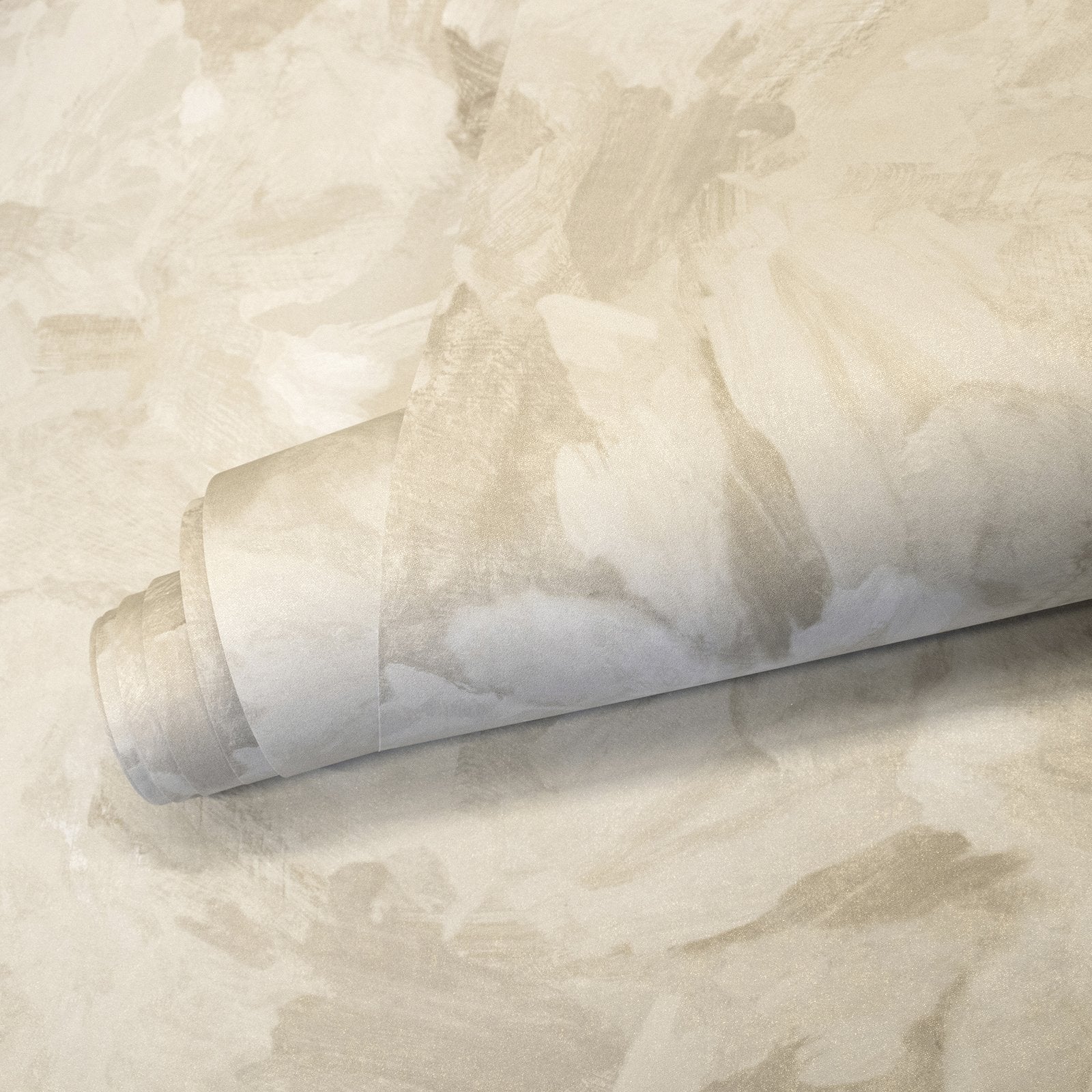 Paeonia Plain wallpaper in beige color - pattern number GH26909-23 - by Galerie in the Julie Feels Home collection