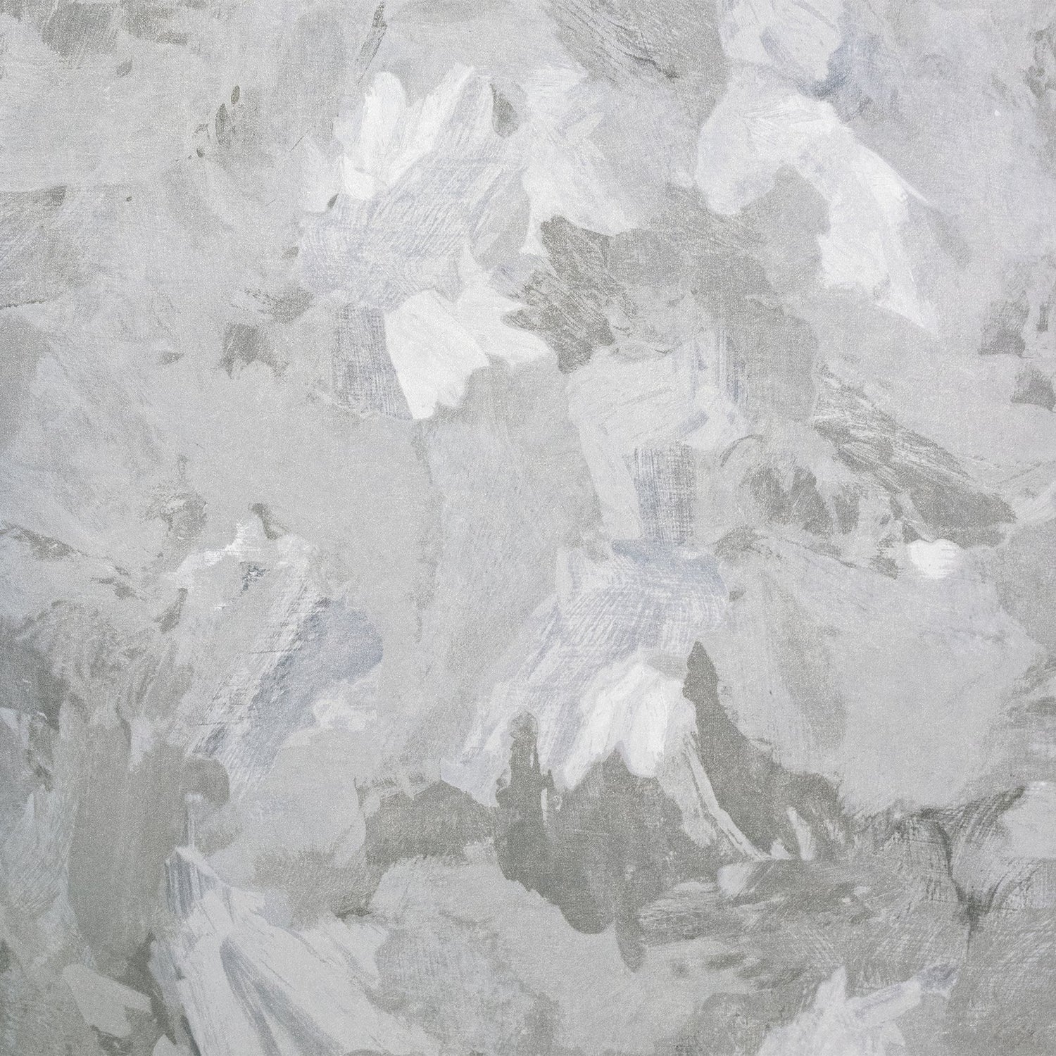 Paeonia Plain wallpaper in silver grey color - pattern number GH26911-23 - by Galerie in the Julie Feels Home collection