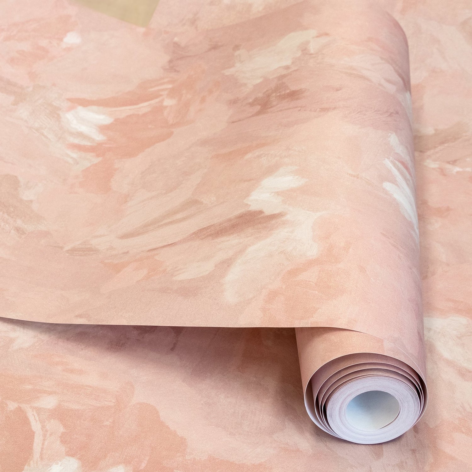 Paeonia Plain wallpaper in pink color - pattern number GH26912-23 - by Galerie in the Julie Feels Home collection