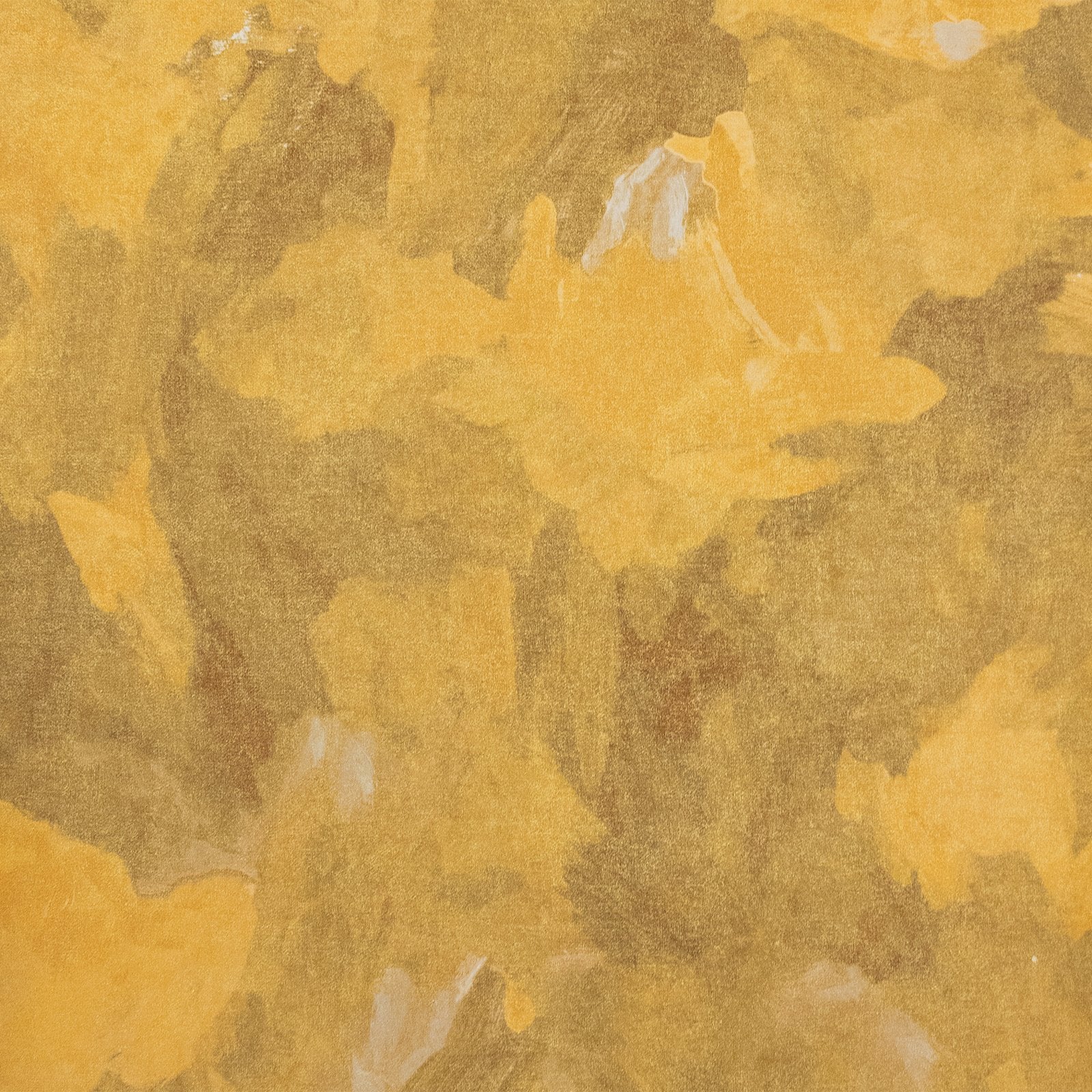 Paeonia Plain wallpaper in gold color - pattern number GH26913-23 - by Galerie in the Julie Feels Home collection