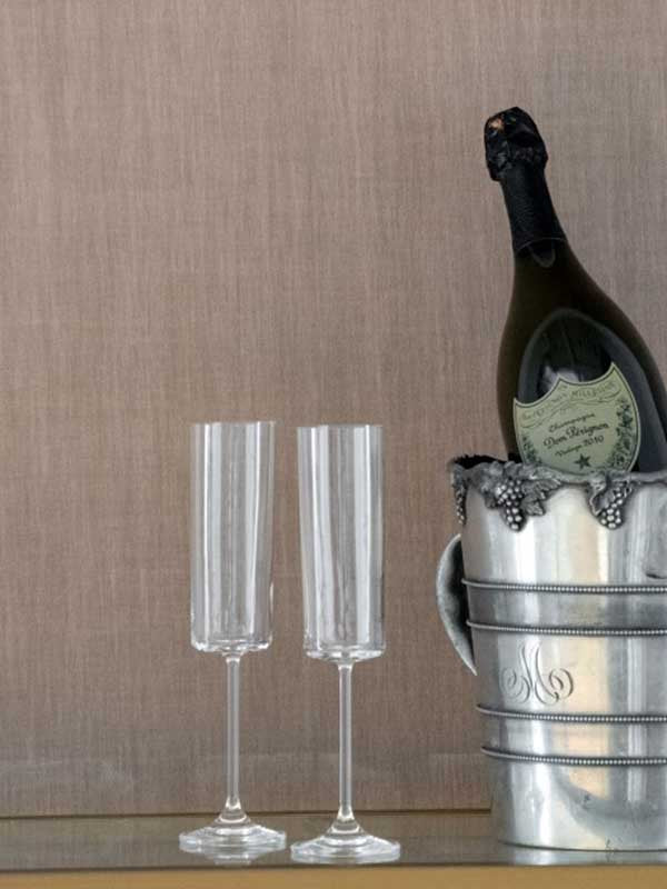 Seta wallpaper in glacier grey color - pattern number CW10005 - by Coraggio in the Coraggio Volume 1 collection