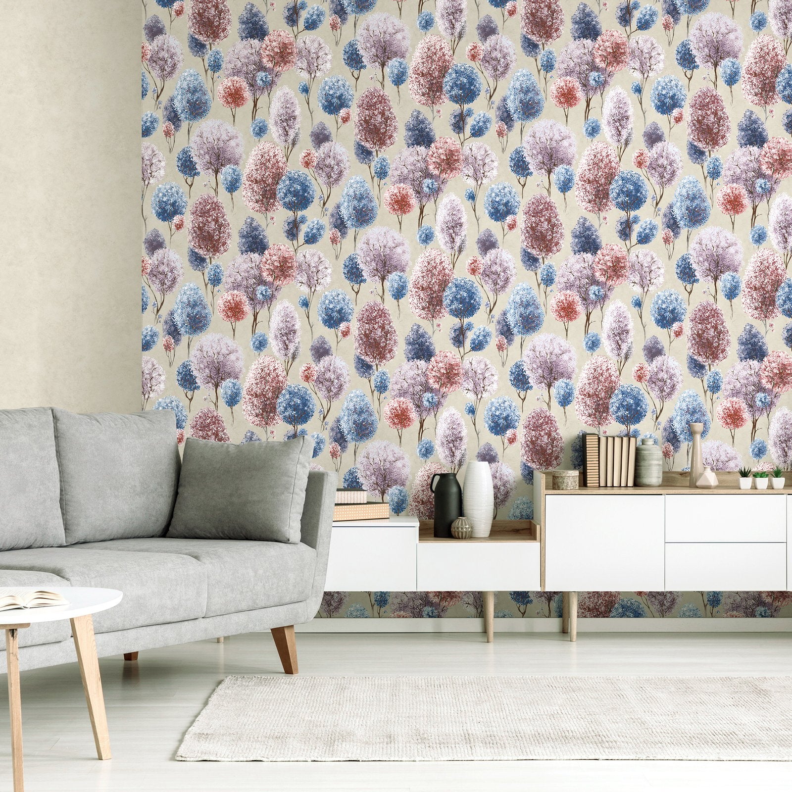 Tilia wallpaper in multi-coloured color - pattern number GH26922-23 - by Galerie in the Julie Feels Home collection
