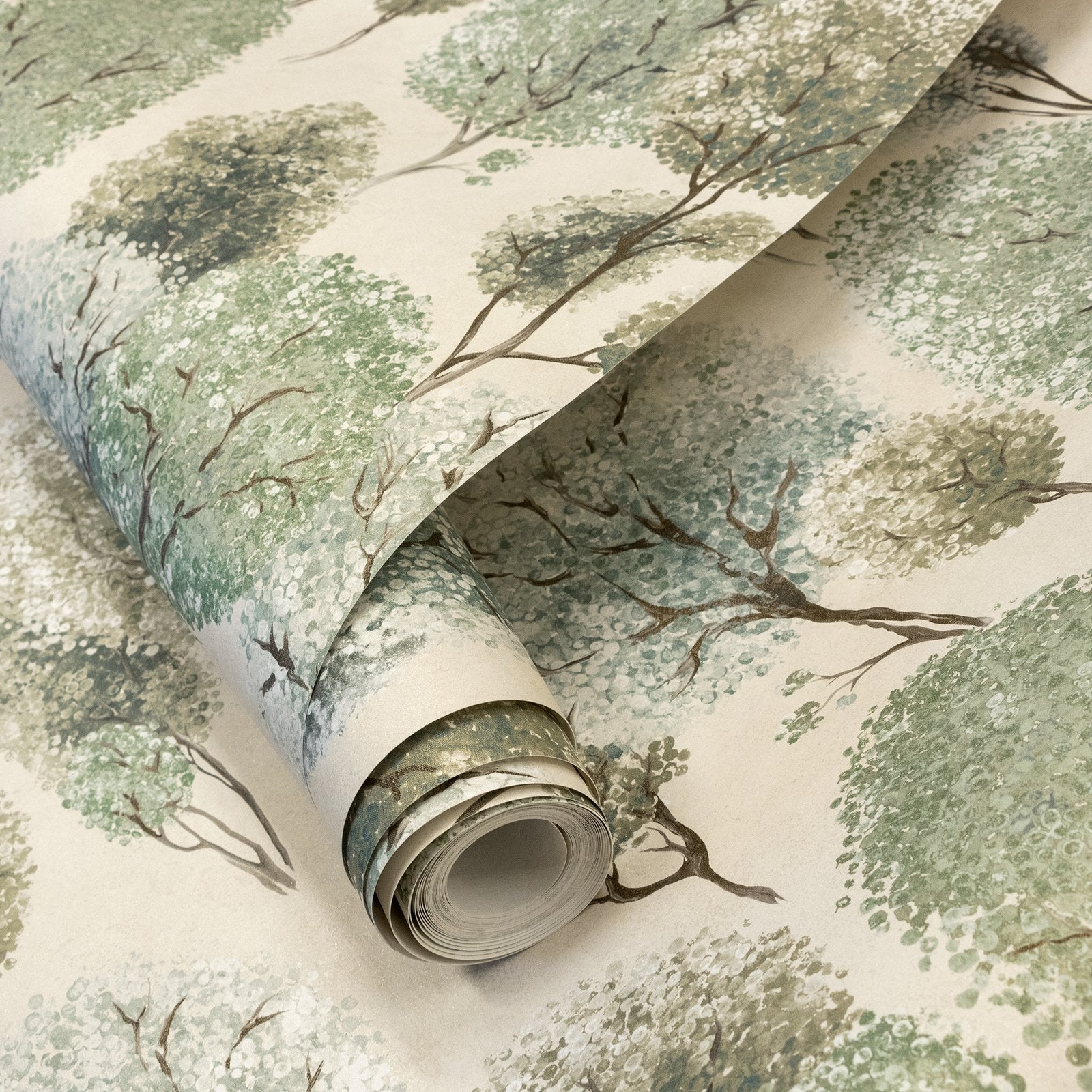 Tilia wallpaper in green color - pattern number GH26924-23 - by Galerie in the Julie Feels Home collection