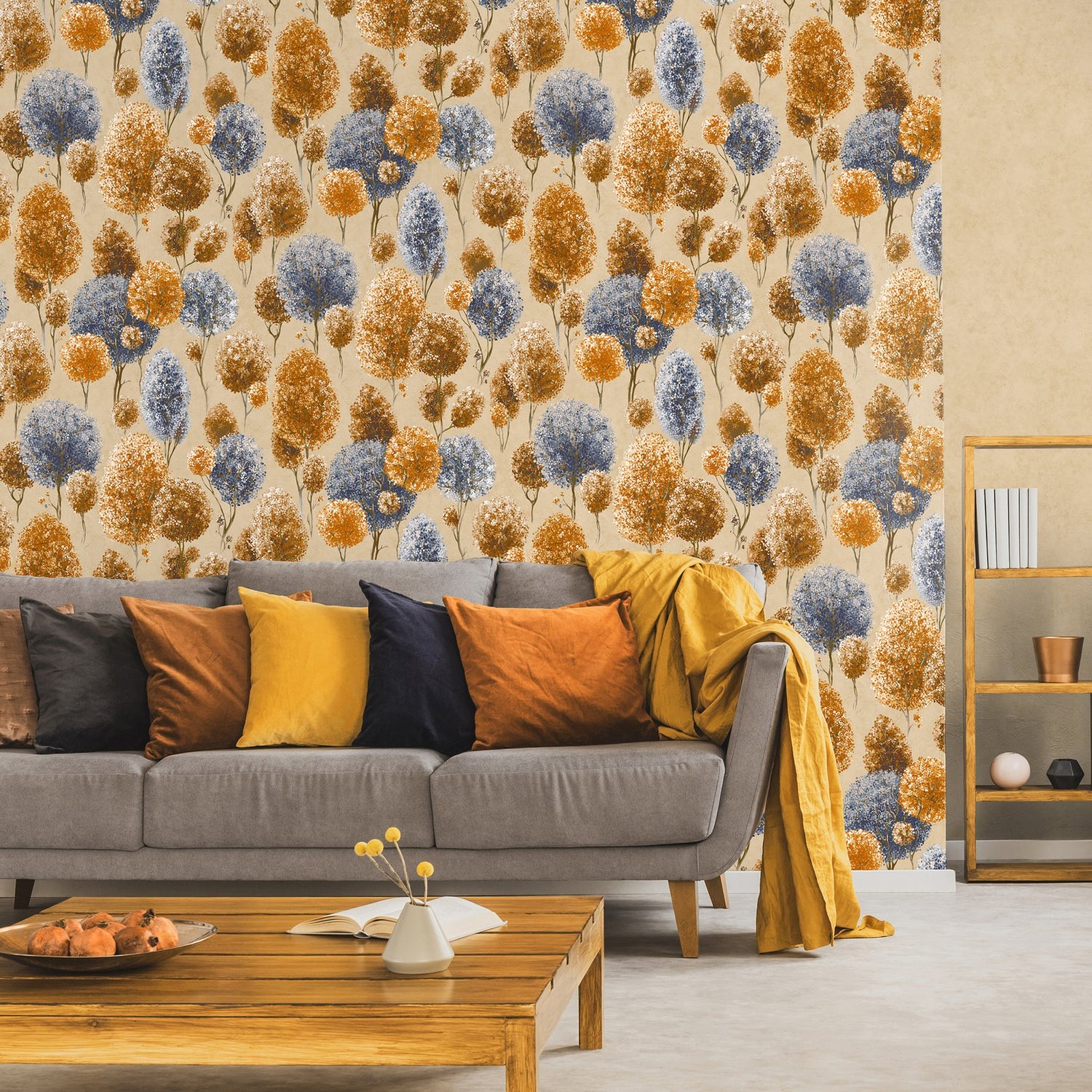 Tilia wallpaper in multi-coloured color - pattern number GH26925-23 - by Galerie in the Julie Feels Home collection