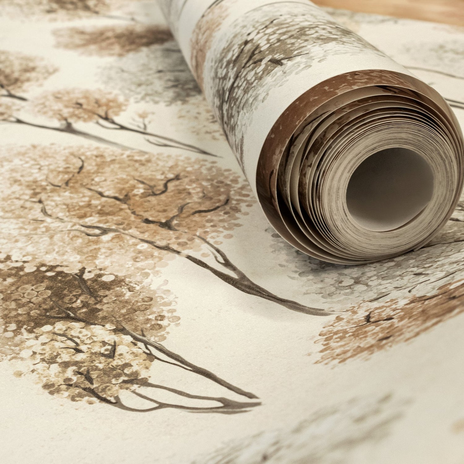 Tilia wallpaper in beige color - pattern number GH26926-23 - by Galerie in the Julie Feels Home collection