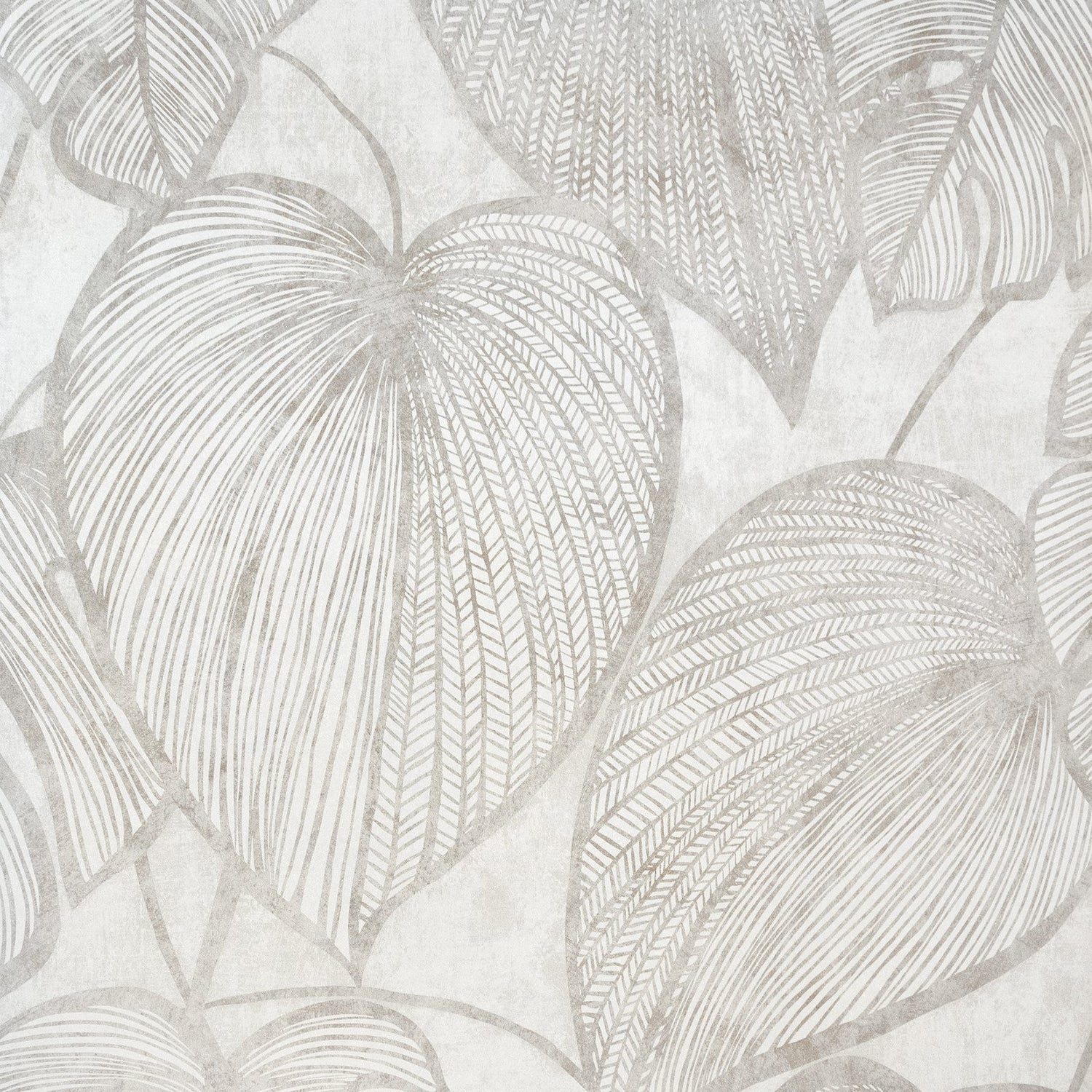 Monstera wallpaper in beige color - pattern number GH26941-23 - by Galerie in the Julie Feels Home collection