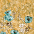 Petunia Twinwall mural in gold color - pattern number GH26962-23 - by Galerie in the Julie Feels Home collection