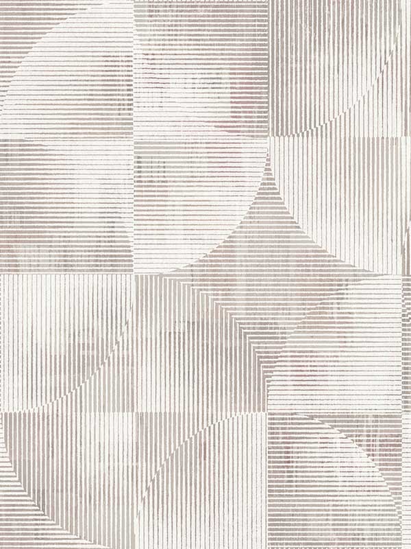 Woodbine Abstract Geometric wallpaper in rose color - pattern number 4155-27341 - by A Street Prints in the Drew and Jonathan Home Fourth Edition collection
