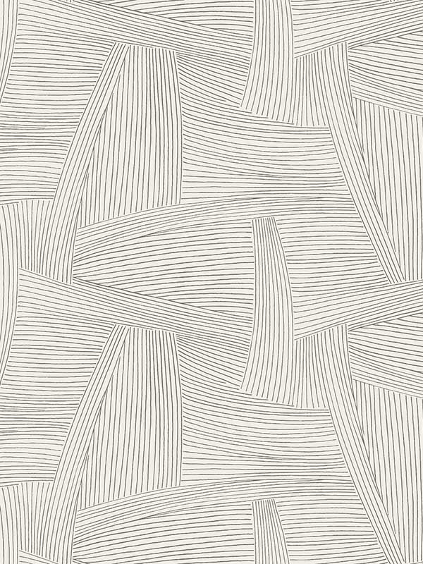 Reid Woven Geometric wallpaper in grey color - pattern number 4155-27353 - by A Street Prints in the Drew and Jonathan Home Fourth Edition collection