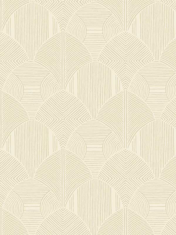 Meyberg Geometric wallpaper in khaki color - pattern number 4155-72804 - by A Street Prints in the Drew and Jonathan Home Fourth Edition collection