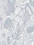 Mathias Botanical wallpaper in blue color - pattern number 4155-72812 - by A Street Prints in the Drew and Jonathan Home Fourth Edition collection