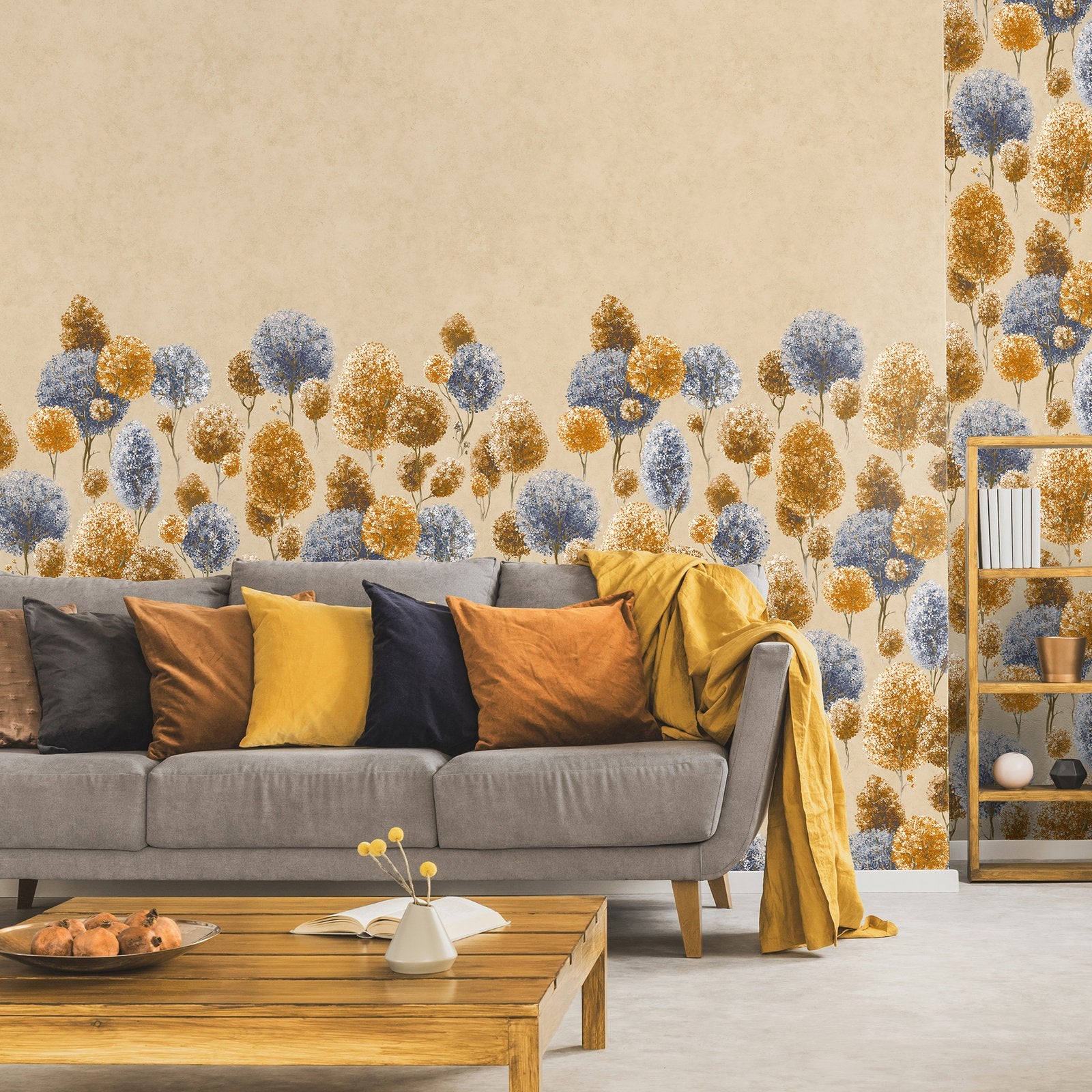 Tilia Twinwall mural in multi-coloured color - pattern number GH26969-23 - by Galerie in the Julie Feels Home collection