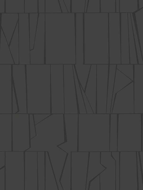 Huntington Geometric Stripe wallpaper in charcoal color - pattern number 4155-72820 - by A Street Prints in the Drew and Jonathan Home Fourth Edition collection