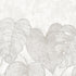 Monstera Twinwall mural in white color - pattern number GH26979-23 - by Galerie in the Julie Feels Home collection