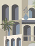 Monte Vista fabric in seaside color - pattern number MT5619 - by York in the Montecito collection