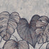 Monstera Twinwall mural in blue color - pattern number GH26980-23 - by Galerie in the Julie Feels Home collection