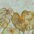 Monstera Twinwall mural in blue color - pattern number GH26981-23 - by Galerie in the Julie Feels Home collection