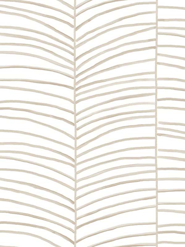 Cascade Palm Chevron wallpaper in dune color - pattern number MT5675 - by York in the Montecito collection