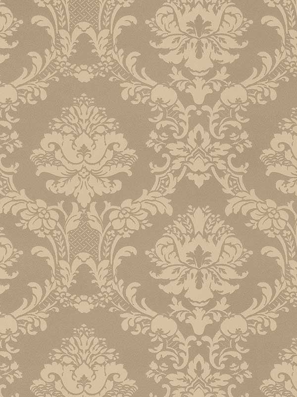 Document Damask wallpaper in 33 blend color - pattern number CI38212 - by Patton Norwall in the Classic Impressions collection