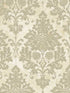 In Register Damask wallpaper in cream tan gold color - pattern number CI38222 - by Patton Norwall in the Classic Impressions collection