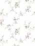 In Reg White Wedding Trail wallpaper in cream grey color - pattern number CI38224 - by Patton Norwall in the Classic Impressions collection