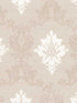 In register Silk Damask wallpaper in creams color - pattern number CI38242 - by Patton Norwall in the Classic Impressions collection