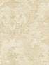 Sari Damask wallpaper in pearl beige color - pattern number CI38257 - by Patton Norwall in the Classic Impressions collection
