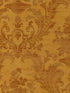 Sari Damask wallpaper in 50 50 blend ochre rust color - pattern number CI38258 - by Patton Norwall in the Classic Impressions collection