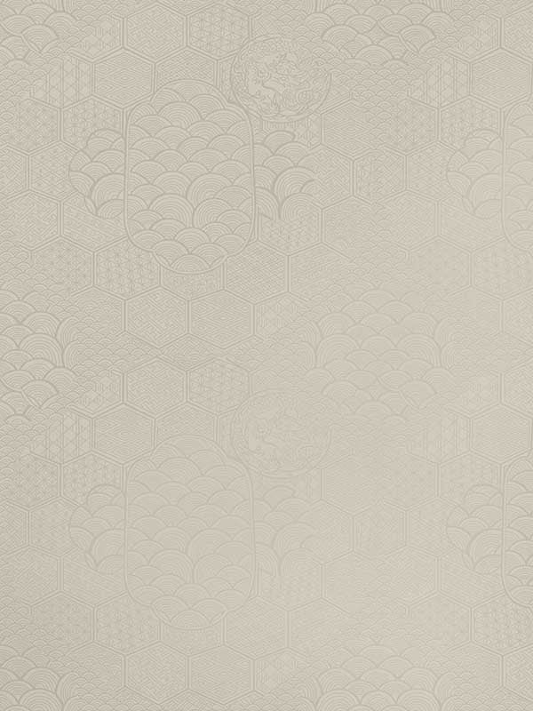 Towada wallpaper in beige color - pattern number 9327 - by Armani Casa in the Graphic Elements collection