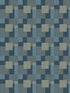 Ponza wallpaper in blue grey color - pattern number 9628 - by Armani Casa in the Graphic Elements collection