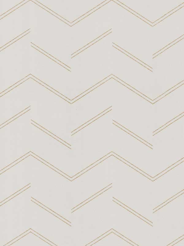 Aviator Abstract Chevron wallpaper in gold color - pattern number 4178-4438 - by Warner in the Modern Expressions collection