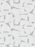 Calder Abstract wallpaper in silver color - pattern number 4178-4449 - by Warner in the Modern Expressions collection