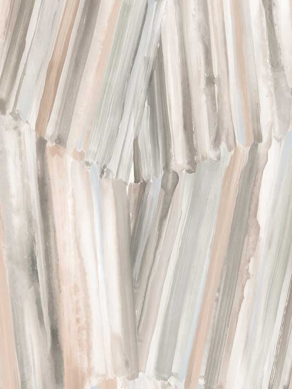 Masterwork Brushstrokes wallpaper in champagne color - pattern number 4178-4453 - by Warner in the Modern Expressions collection