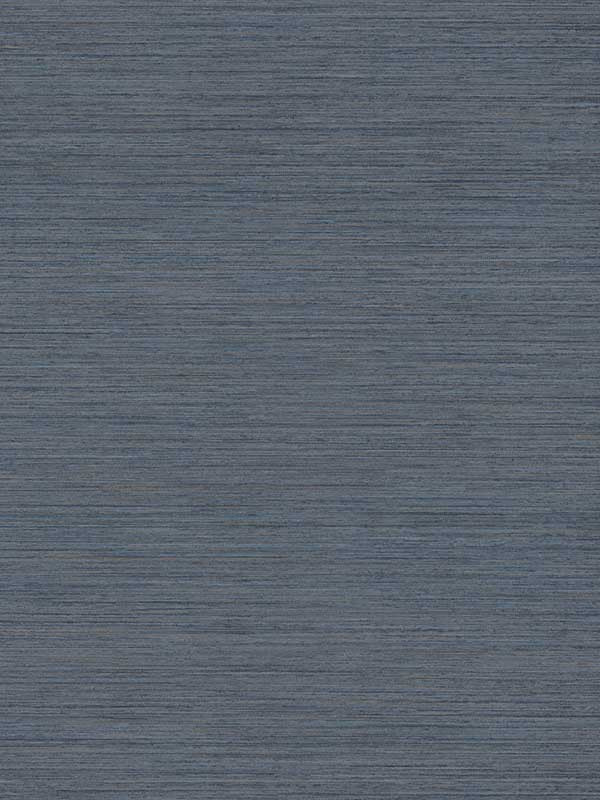 Nira wallpaper Weave wallpaper in denim color - pattern number 4183-4838 - by Warner in the Grasscloth Resource Volume 2 collection