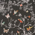 Birds and Butterflies Wallpaper in graphite color - pattern number 2704422 - by Schumacher in the Perennial Favorites collection