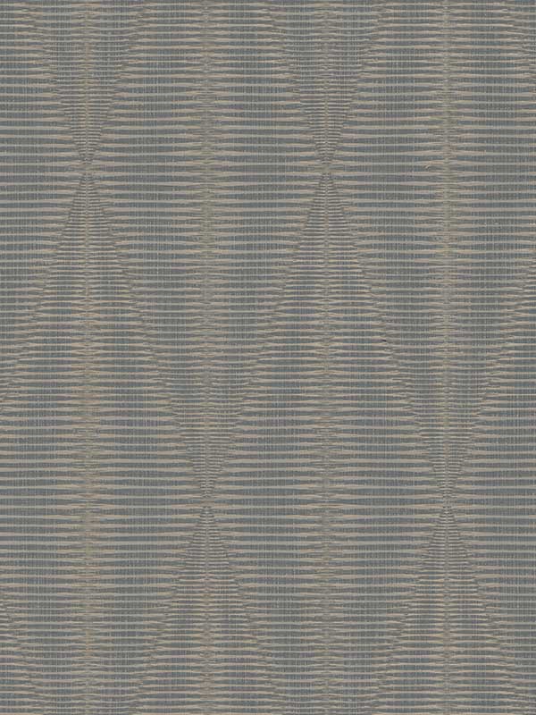 Rocco Diamond wallpaper in slate color - pattern number 4184-4950 - by Warner in the Infinity collection