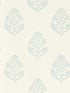 Standen fabric in mineral color - pattern number W0199/04.CAC.0 - by Clarke and Clarke in the Secret Garden Wallcoverings collection