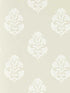 Standen fabric in natural color - pattern number W0199/05.CAC.0 - by Clarke and Clarke in the Secret Garden Wallcoverings collection