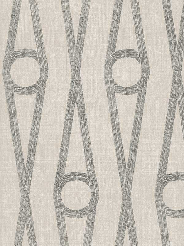 Henlein fabric in putty color - pattern number AB3011 - by Antonina Vella in the Artifacts collection