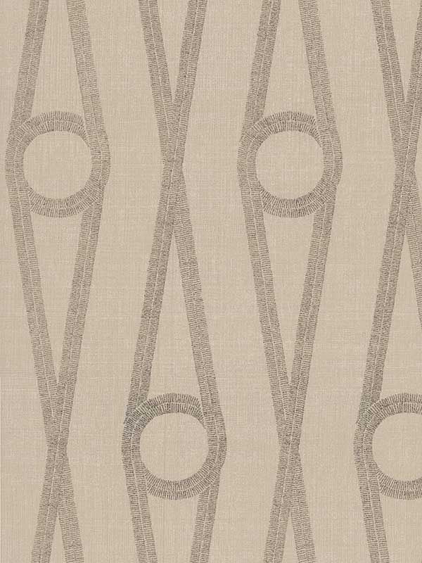 Henlein fabric in gold color - pattern number AB3012 - by Antonina Vella in the Artifacts collection