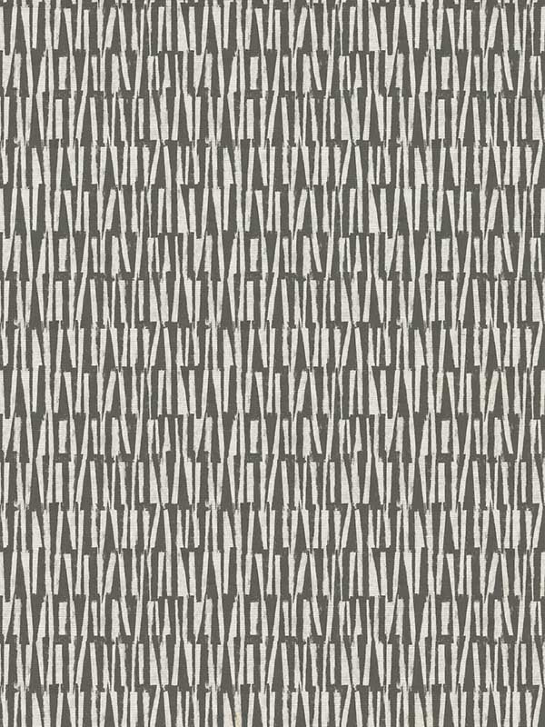 Thatched fabric in black color - pattern number AB3042 - by Antonina Vella in the Artifacts collection
